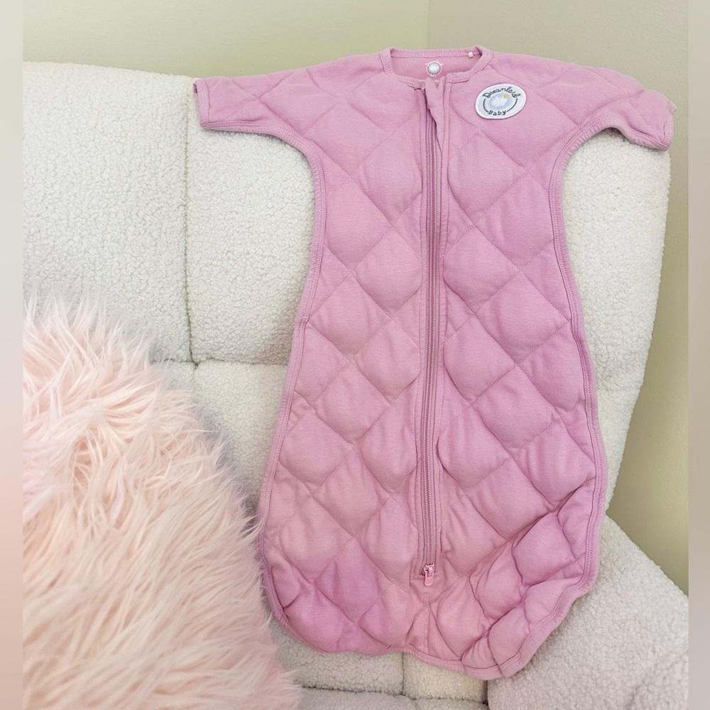 Cozy Pink Quilted Baby Sleep Sack